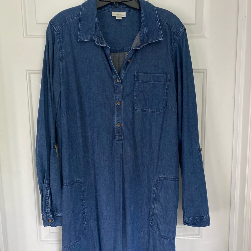 J.Jill denim dress, EUC